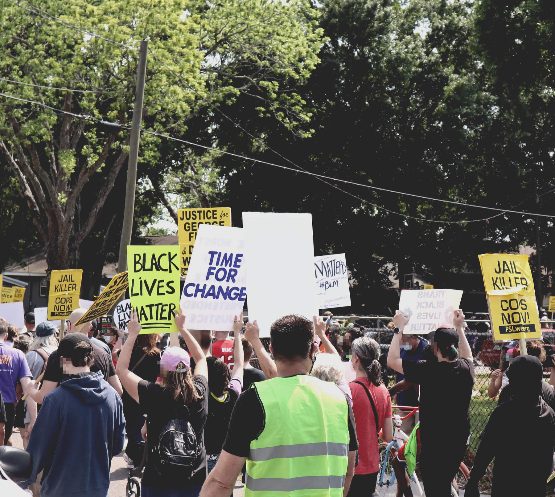 Black Lives Matter protest picture